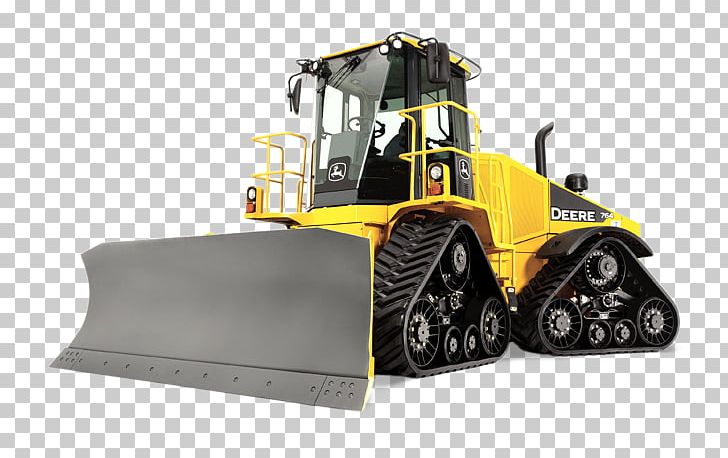 John Deere Caterpillar Inc. Bulldozer Komatsu Limited Heavy Machinery PNG, Clipart, Architectural Engineering, Bulldozer, Caterpillar Inc, Construction Equipment, Continuous Track Free PNG Download
