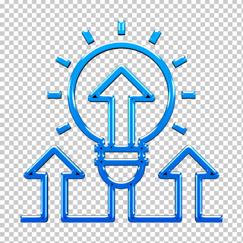 Lightbulb Icon Up Icon Startup Icon PNG, Clipart, Electric Blue, Lightbulb Icon, Line, Logo, Startup Icon Free PNG Download