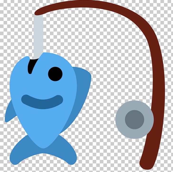 Emoji Sticker Fishing Rods Text Messaging PNG, Clipart, Blue, Emoji, Emojipedia, Emoticon, Fish Free PNG Download