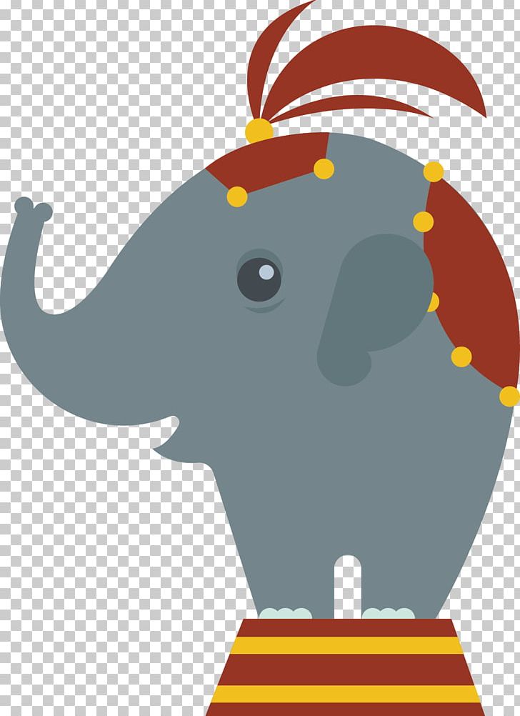 Indian Elephant Circus PNG, Clipart, Animals, Art, Baby Elephant, Beak, Cartoon Free PNG Download