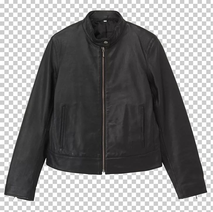 Leather Jacket Coat PNG, Clipart, Black, Button, Clothing, Coat, Denim Jacket Free PNG Download