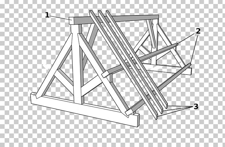 Timber Roof Truss Rafter Construction PNG, Clipart, Angle, Area, Black And White, Building, Construction Free PNG Download