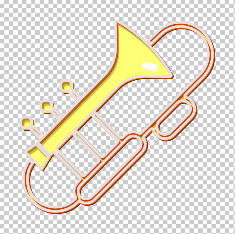 Orchestra Icon Music Elements Icon Trombone Icon PNG, Clipart, Geometry, Line, Mathematics, Mellophone, Meter Free PNG Download