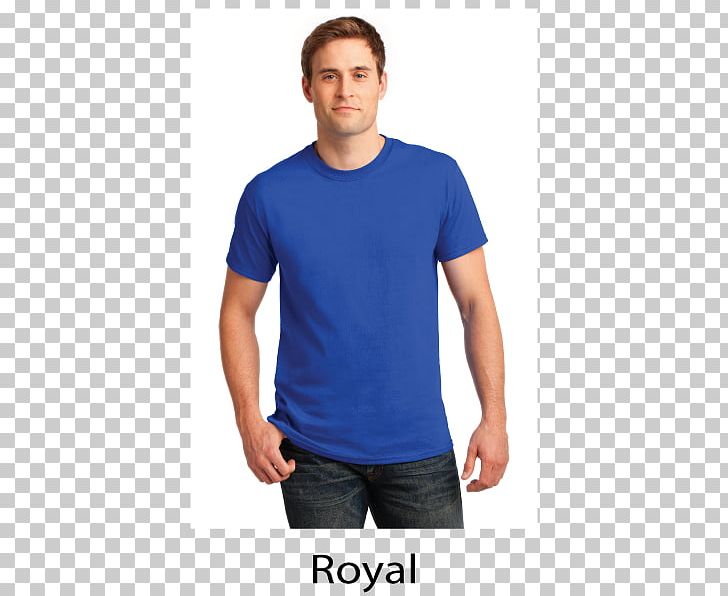 Long-sleeved T-shirt Gildan Activewear Clothing PNG, Clipart, Active Shirt, Blue, Clothing, Cobalt Blue, Collar Free PNG Download