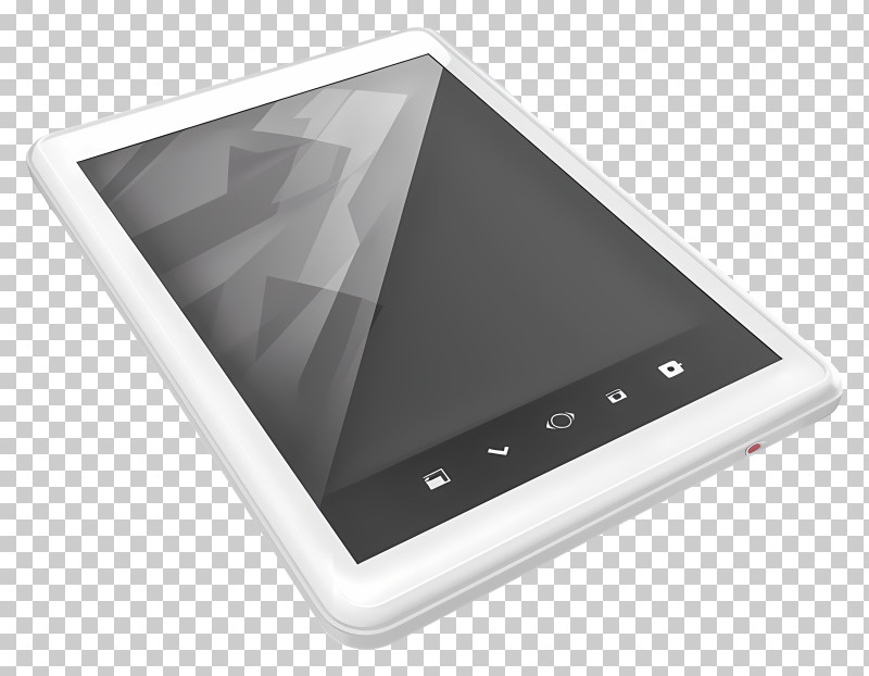 Tablet - Modern White Tablet Device PNG