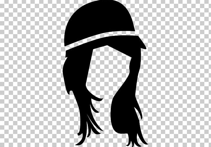 Hairstyle Silhouette Woman Cap PNG, Clipart, Black, Black And White, Cap, Computer Icons, Cosmetologist Free PNG Download