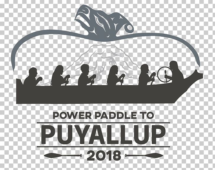 Puyallup People Tribal Canoe Journeys Lushootseed Tribe PNG, Clipart, Black And White, Brand, Canoe, Chehalis, Graphic Design Free PNG Download