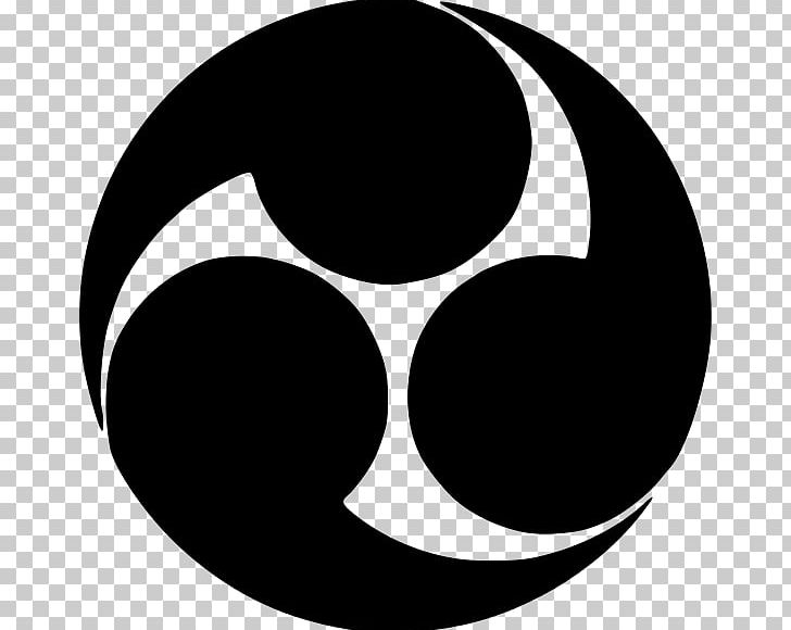 Ryukyu Kingdom Tomoe Mitsudomoe Japan Logo PNG, Clipart, Black, Black And White, Circle, Comma, Japan Free PNG Download