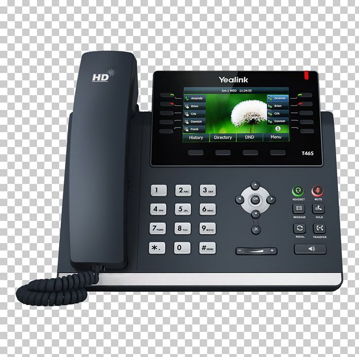 VoIP Phone Yealink SIP-T23G Yealink SIP-T46S Voice Over IP Telephone PNG, Clipart, Answering Machine, Business Telephone System, Caller Id, Corded Phone, Electronics Free PNG Download
