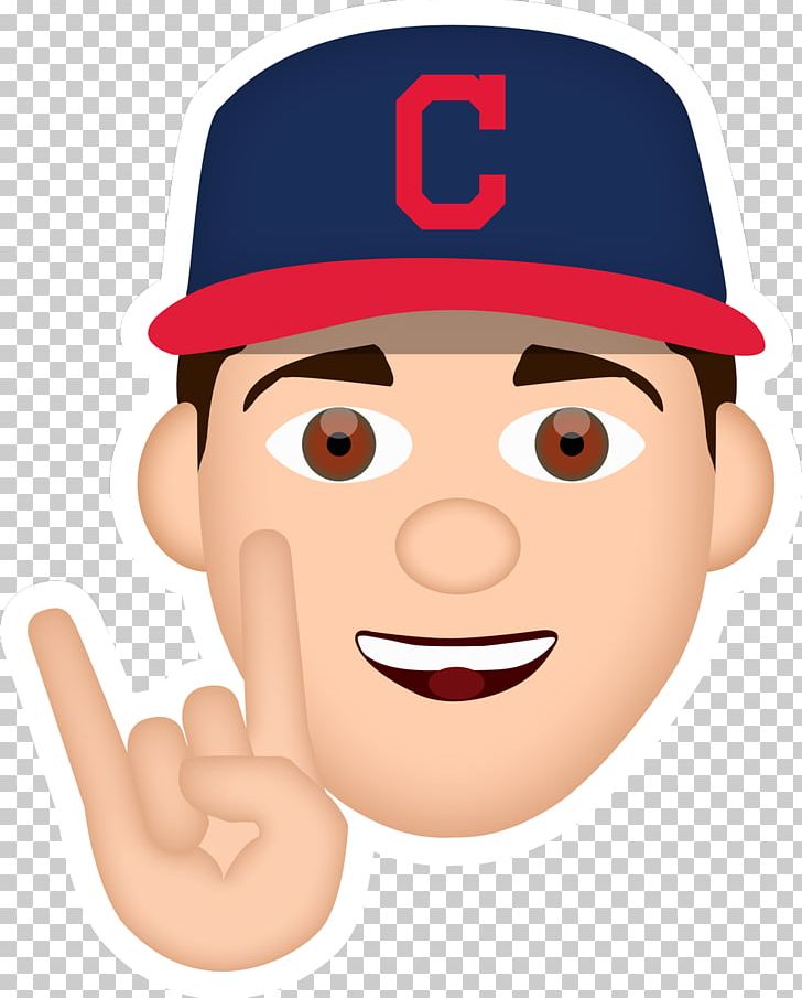 Cleveland Indians MLB Boston Red Sox Baseball Emoji PNG, Clipart, Baseball, Bitstrips, Boston Red Sox, Cartoon, Cheek Free PNG Download