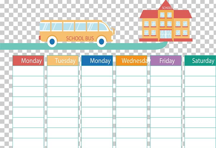 School Timetable PNG, Clipart, Adobe Illustrator, Area, Back To School, Brand, Building Free PNG Download