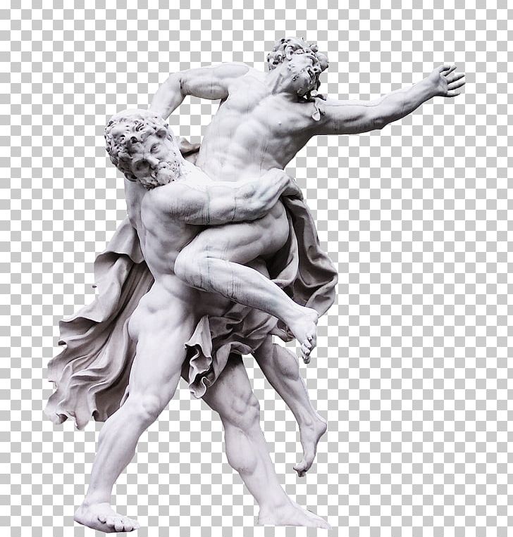Classical Sculpture Poseidon Of Melos Statue Art PNG, Clipart, Art, Artwork, Black And White, Classical Sculpture, Composition Free PNG Download