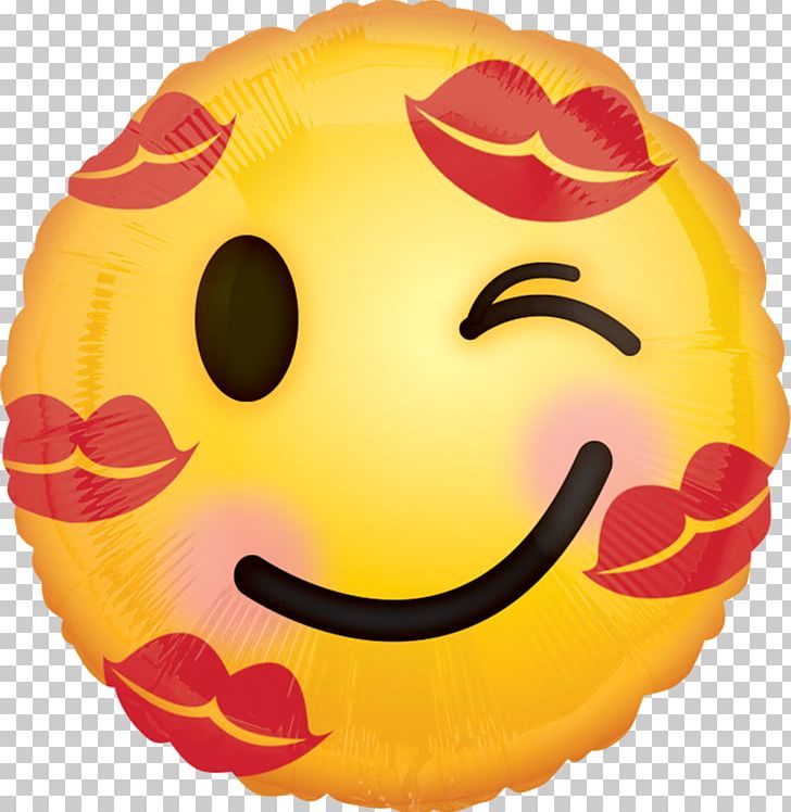 Emoji Kiss Mylar Balloon Emoticon PNG, Clipart, Emoji, Emoticon, Kiss, Mylar Balloon Free PNG Download