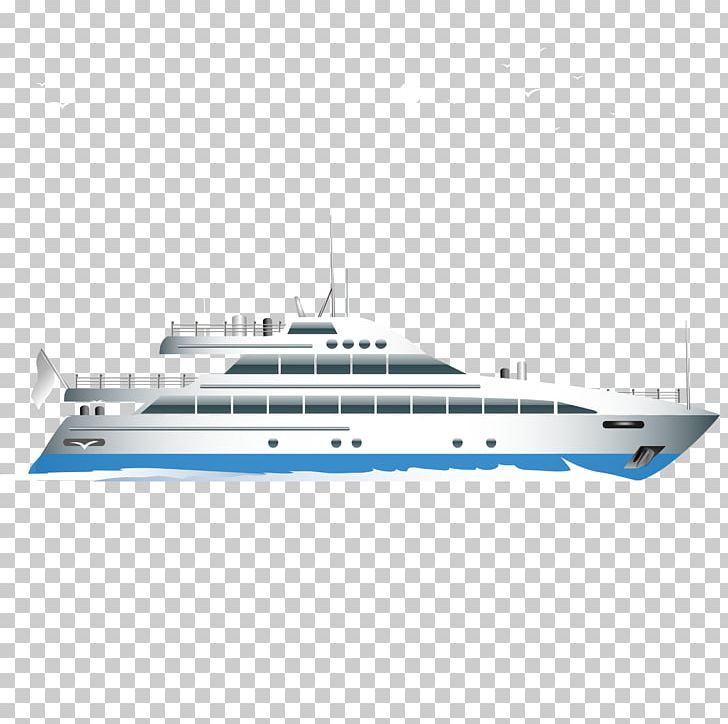 Ship Luxury Yacht PNG, Clipart, Beautiful Ship At Sea, Boat, Download, Euclidean Vector, Exquisite Free PNG Download