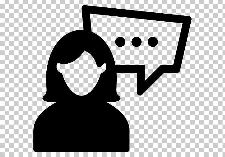 Computer Icons Woman Conversation PNG, Clipart, Area, Black, Black And White, Computer Icons, Conversation Free PNG Download