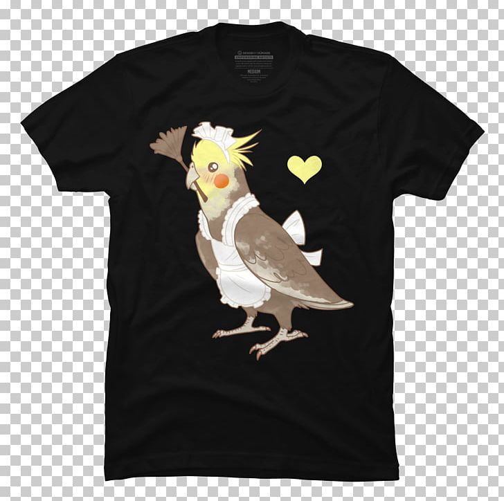 T-shirt Sleeve Cockatiel Outerwear PNG, Clipart, Beak, Bird, Clothing, Cockatiel, Cockatoo Free PNG Download