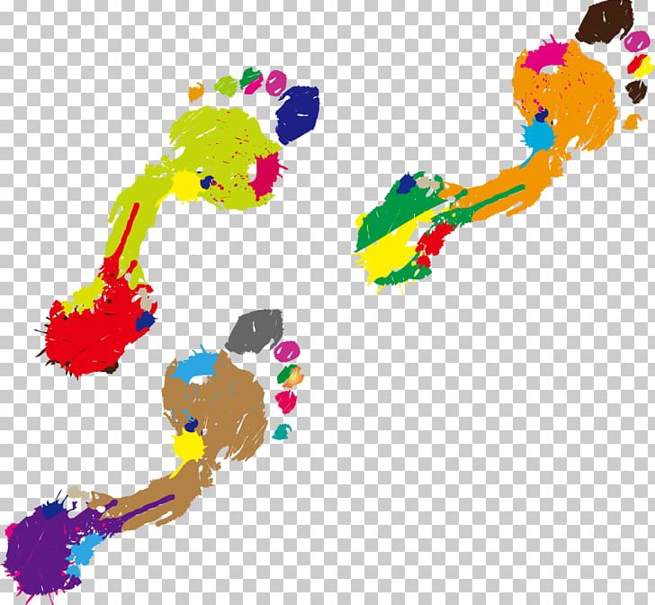 Footprint Paint Color PNG, Clipart, Art, Drip Painting, Encapsulated Postscript, Footprints, Footprints Vector Free PNG Download
