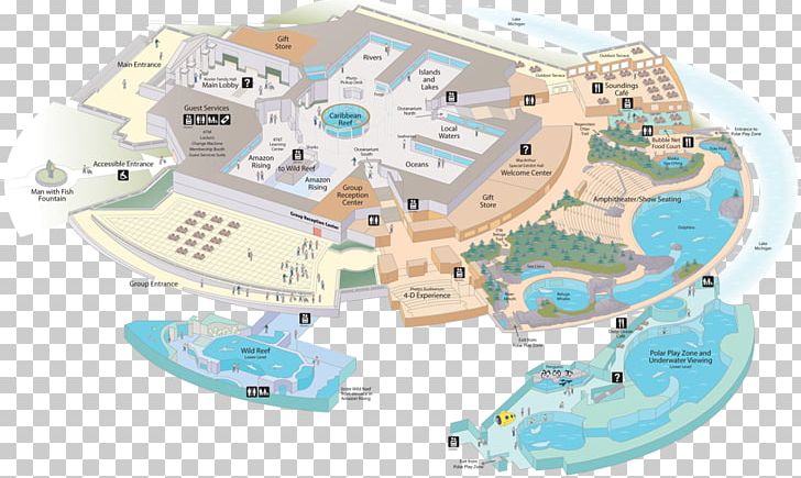 georgia aquarium map