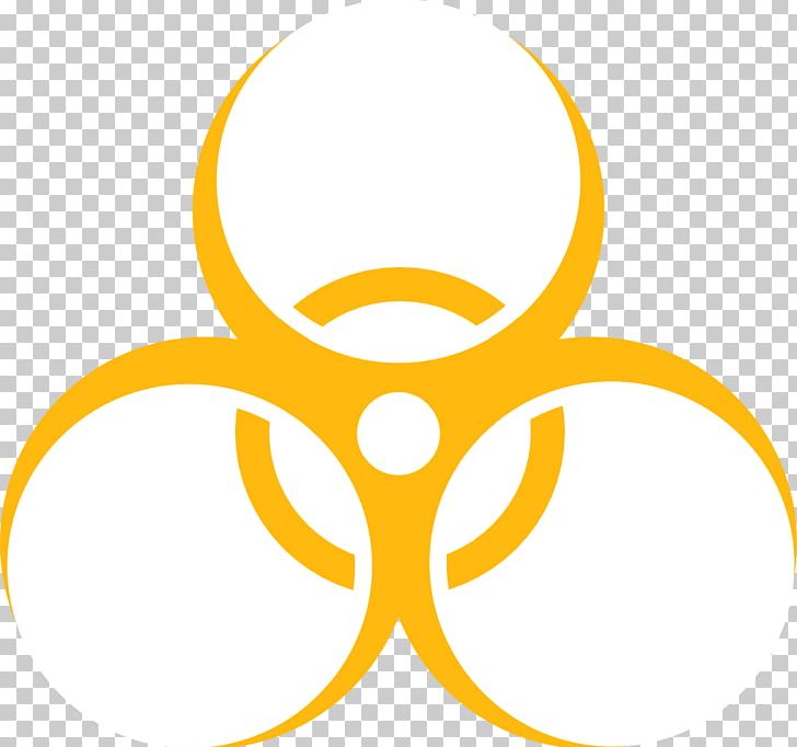 Biological Hazard Hazard Symbol Sign PNG, Clipart, Biological Hazard, Circle, Color, Dangerous Goods, Goldenrod Cliparts Free PNG Download