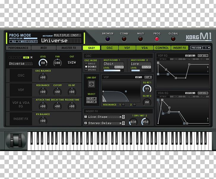 Korg M1 Sound Synthesizers Virtual Studio Technology Computer Software Software Synthesizer PNG, Clipart, Audio Equipment, Digital Audio Workstation, Digital Piano, Electronics, Musical Keyboard Free PNG Download