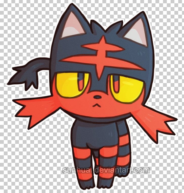 Pokémon Sun And Moon Pokémon Red And Blue Pikachu Litten Png