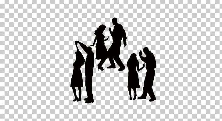Dance Silhouette Ballet PNG, Clipart, Ballroom Dance, Black And White, Dance Party, Dancer, Dancing Free PNG Download