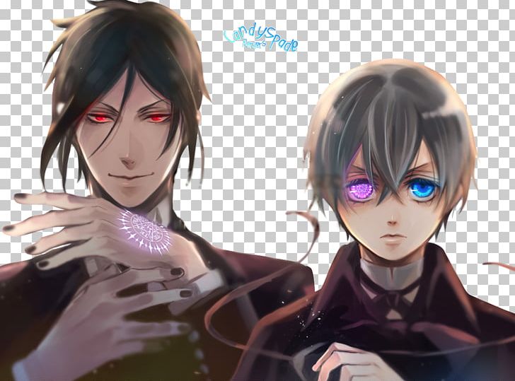 Yana Toboso Ciel Phantomhive Sebastian Michaelis Black Butler Artworks 1 Faust PNG, Clipart, A1 Pictures, Black Butler Artworks 1, Black Hair, Brown Hair, Butler Free PNG Download