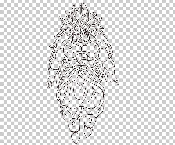 Bio Broly Goku Super Saiyan Drawing Vegeta PNG, Clipart, Arm, Art, Artwork, Bio Broly, Black Free PNG Download