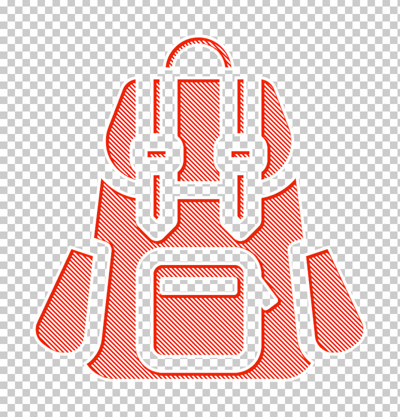 Bagpack Icon Bag Icon Game Elements Icon PNG, Clipart, Bag Icon, Bagpack Icon, Game Elements Icon, Line, Orange Free PNG Download