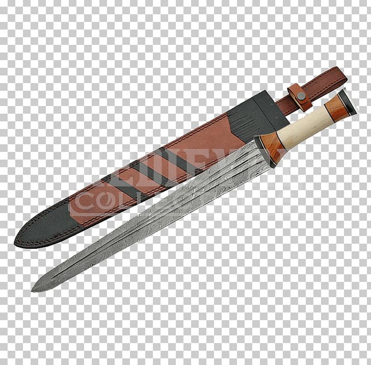 Bowie Knife Damascus Steel Sword PNG, Clipart, Blade, Bowie Knife, Cold Weapon, Cutlass, Dagger Free PNG Download