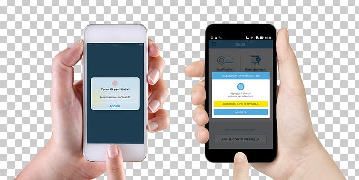 Smartphone Feature Phone Banca Sella Mobile App E-authentication PNG, Clipart, Bank, Car, Communication, Communication Device, Eauthentication Free PNG Download