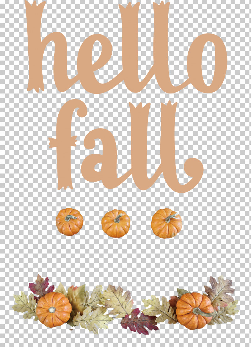 Hello Fall Fall Autumn PNG, Clipart, Autumn, Fall, Floral Design, Hello Fall, Orange Free PNG Download