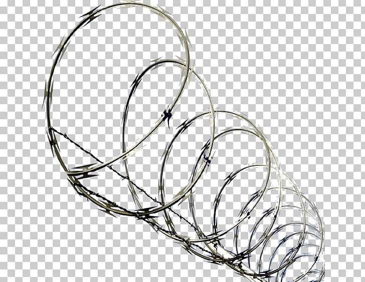 Barbed Wire Barbed Tape Concertina Wire PNG, Clipart, Barbed Tape, Barbed Wire, Black And White, Body Jewelry, Branch Free PNG Download