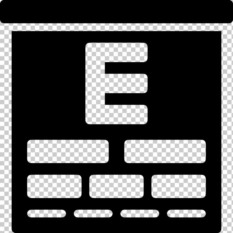 Eye Test - Eye Chart For Vision Testing PNG