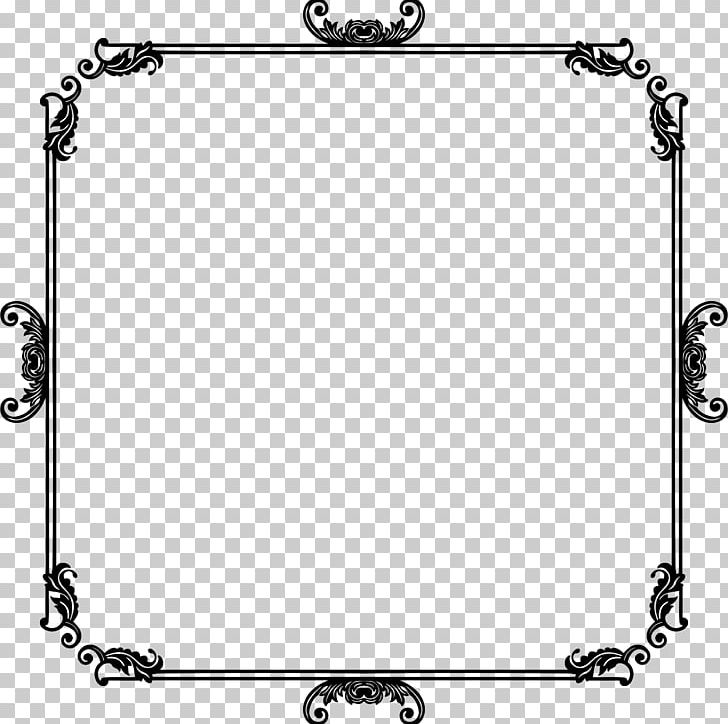Frames Decorative Arts PNG, Clipart, Angle, Area, Auto Part, Black, Black And White Free PNG Download