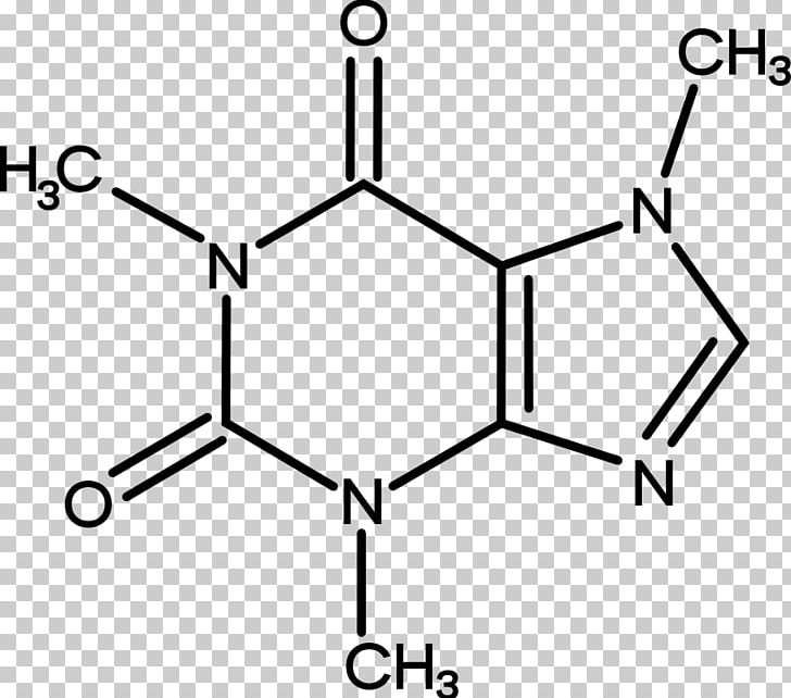 White Chocolate Theobromine Theobroma Cacao Molecule PNG, Clipart, Alkaloid, Angle, Area, Black, Black And White Free PNG Download