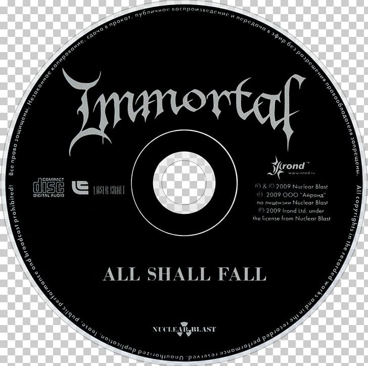 Immortal Black Metal Nuclear Blast Heavy Metal Musical Ensemble PNG, Clipart, All Shall Fall, Black Metal, Brand, Compact Disc, Data Storage Device Free PNG Download