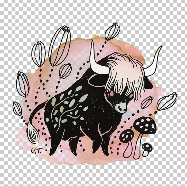 Drawing Taurus Work Of Art Illustration PNG, Clipart, Aries, Cartoon, Hand, Happy Birthday Vector Images, Horoscope Free PNG Download