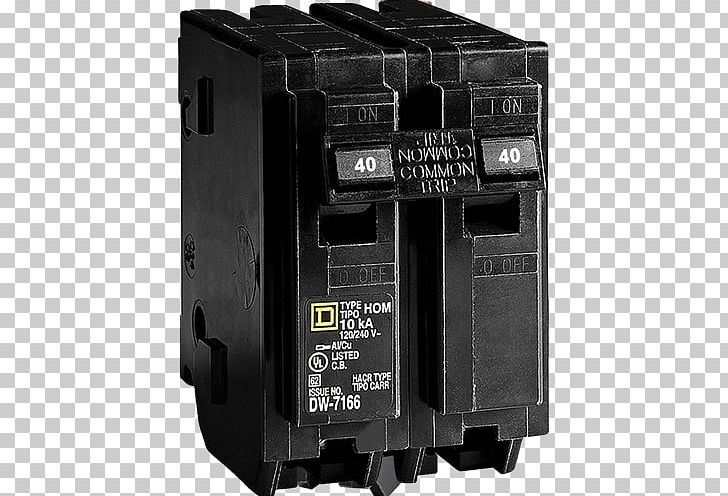 Circuit Breaker Schneider Electric Square D Ampere Electrical Network PNG, Clipart, Ac Power Plugs And Sockets, Circuit Breaker, Electrical , Electrical Network, Electrical Switches Free PNG Download