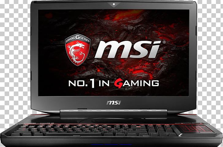 Laptop Extreme Performance Gaming Notebook With Mechanical Keyboard GT83VR Titan SLI MacBook Pro MSI GT83VR Titan SLI Scalable Link Interface PNG, Clipart, Display Device, Electronic Device, Electronics, Gaming Computer, Geforce Free PNG Download