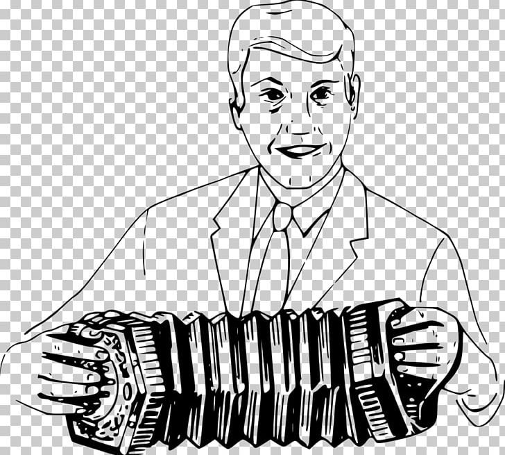 Concertina Musical Instruments Accordion PNG, Clipart, Accordion, Arm, Artwork, Black And White, Cartoon Free PNG Download
