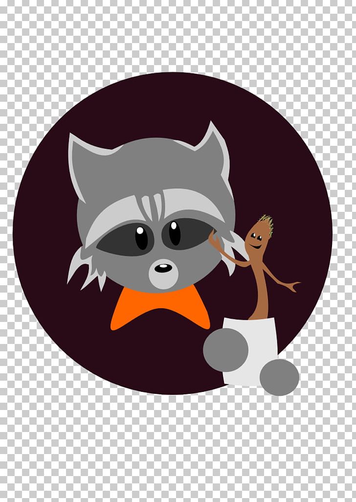 Rocket Raccoon Groot PNG, Clipart, Art, Black, Carnivoran, Cartoon, Cat Free PNG Download