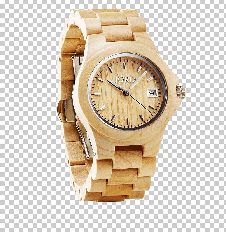 Watch Strap Jord Wood PNG, Clipart, Accessories, Automatic Watch, Beige, Brand, Brown Free PNG Download