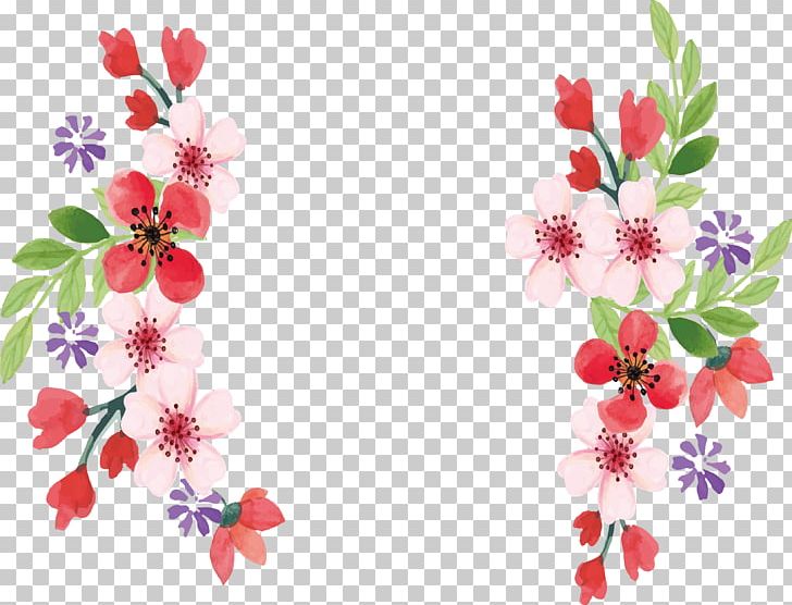 Flower Watercolor Painting PNG, Clipart, Border Frame, Branch, Certificate Border, Floral Border, Flower Arranging Free PNG Download