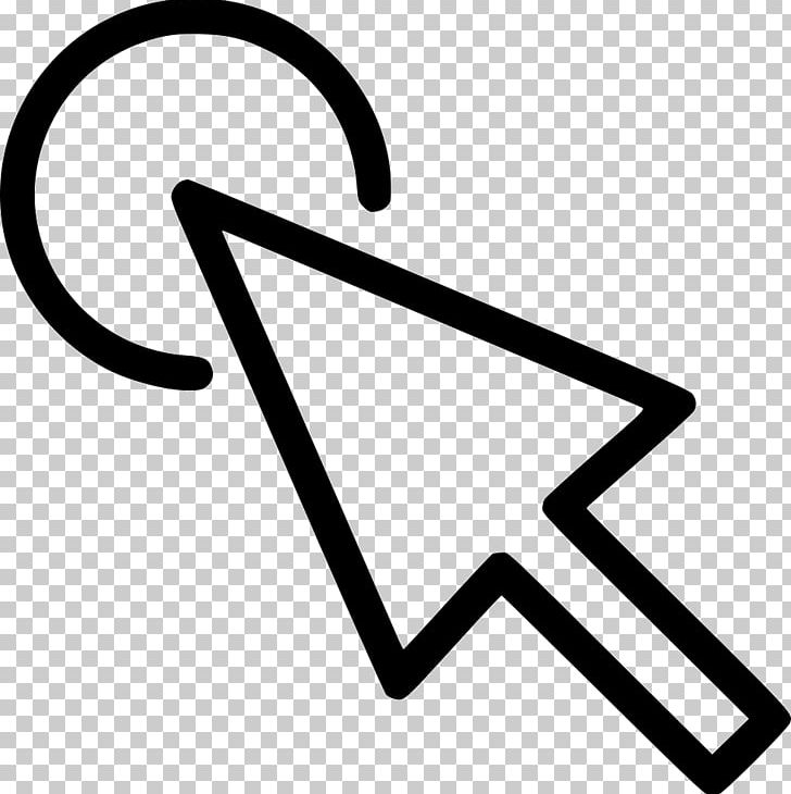 Computer Mouse Pointer Computer Icons Cursor PNG, Clipart, Angle, Area, Arrow Clipart, Black And White, Computer Free PNG Download