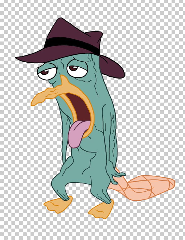 Perry The Platypus Dr. Heinz Doofenshmirtz Phineas Flynn Ferb Fletcher PNG, Clipart, Art, Beak, Bird, Cartoon, Character Free PNG Download