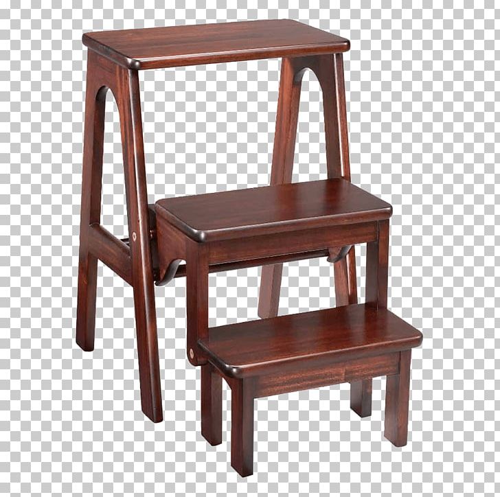 Stool Metamorphic Library Steps Ladder Mahogany Chair PNG, Clipart, Building, Chair, End Table, Fold, Footstool Free PNG Download