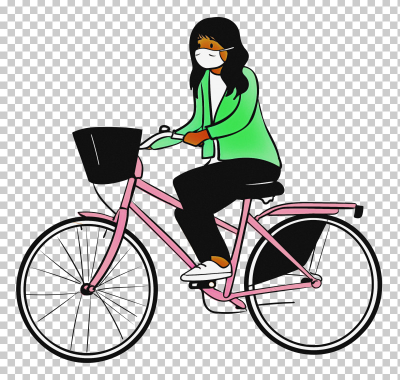 Woman Bicycle Bike PNG, Clipart, Bicycle, Bicycle Frame, Bicycle Saddle, Bicycle Wheel, Bike Free PNG Download