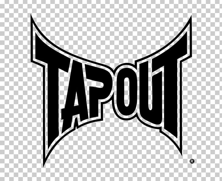 Ultimate Fighting Championship Tapout Mixed Martial Arts Logo PNG, Clipart, Area, Black, Black And White, Brand, Combat Free PNG Download