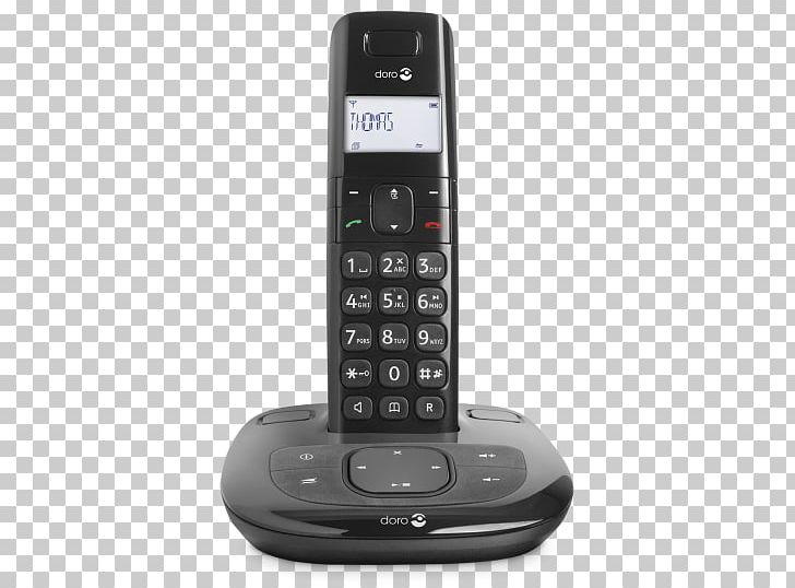 Feature Phone Mobile Phones Cordless Telephone Digital Enhanced Cordless Telecommunications Doro PNG, Clipart, Answering Machine, Answering Machines, Business Telephone System, Caller Id, Cellular Network Free PNG Download